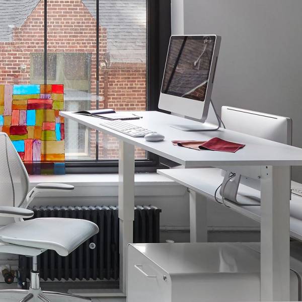 Float, Humanscale - Bureau réglable en hauteur