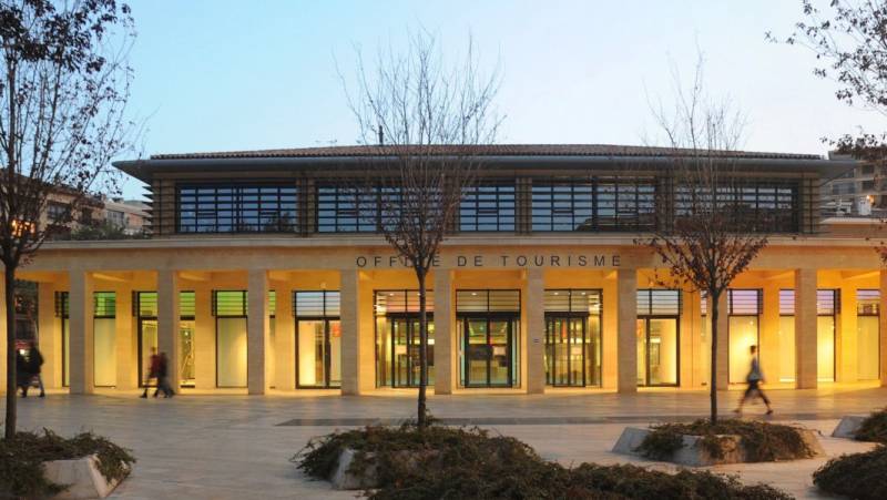 La rénovation de l'accueil de l''Office du tourisme à Aix-en-Provence 