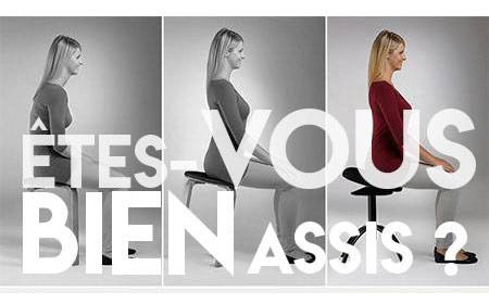 Ergonomie design Etes-vous bien assis à votre poste de travail à Marseille