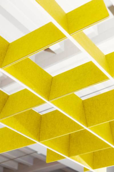 BuzziGrid, BuzziSpace - Suspension acoustique