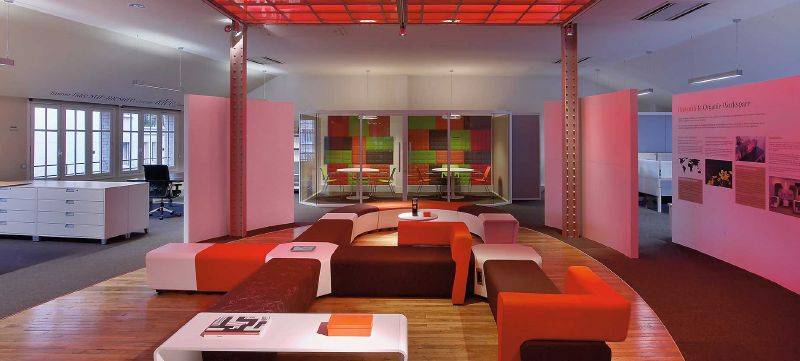 LTB, Haworth - Assises modulables électrifiées