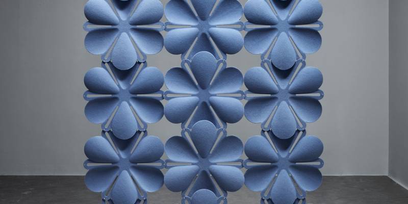 Airbloom, Abstracta - Séparations d'espaces ajourées et acoustiques