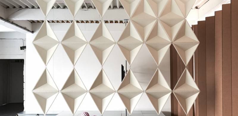 Aircone, Abstracta - Séparations d'espaces ajourées et acoustiques