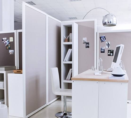 Aluscreen, MyOpenSpace - Cloisonnette acoustique, personnalisable et modulable